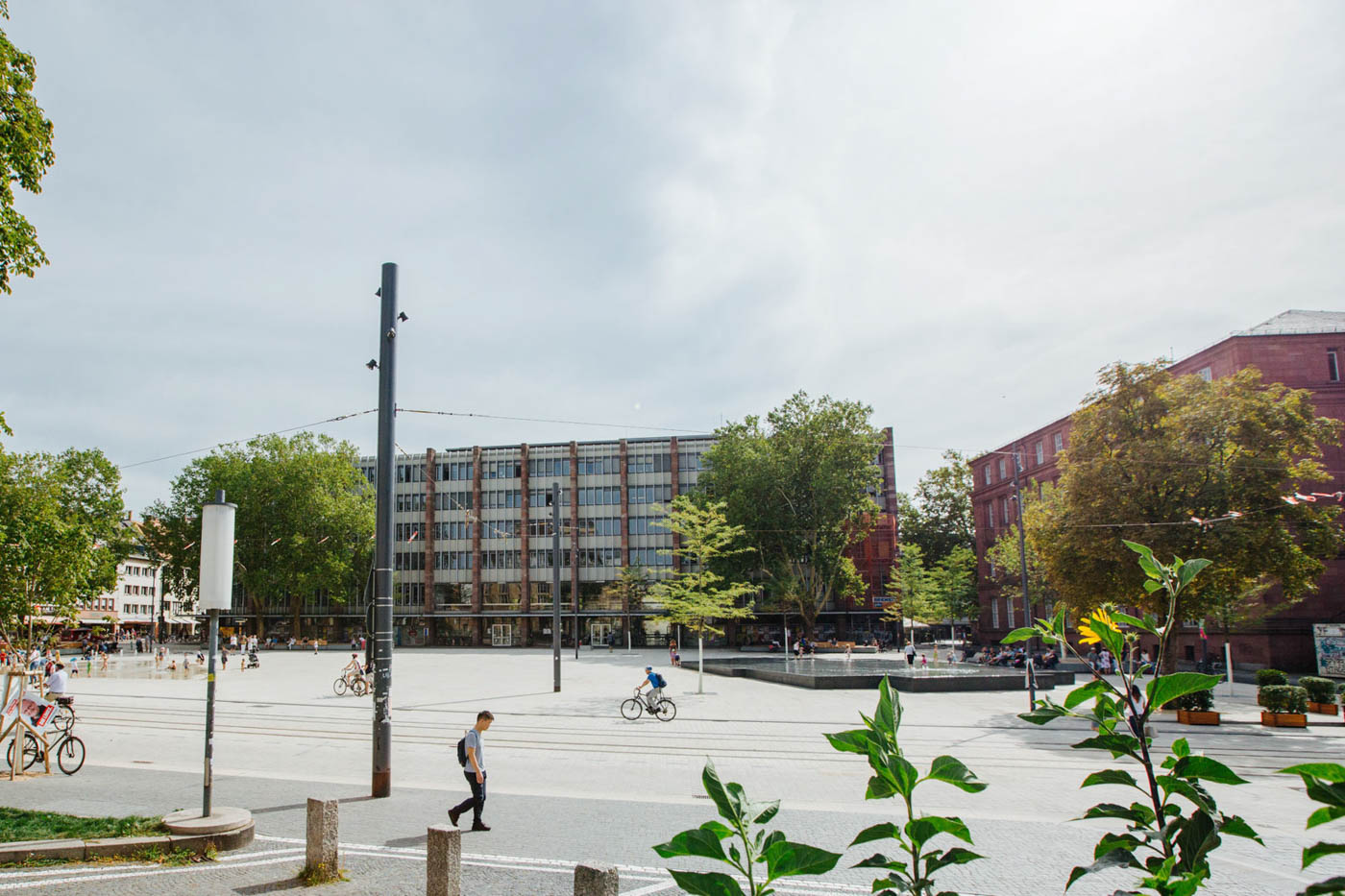 Platz der Alten Synagoge von UB aus