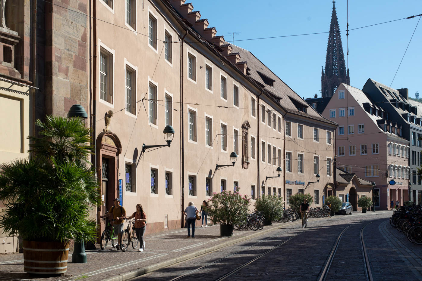 Bertoldstraße mit Uniseum