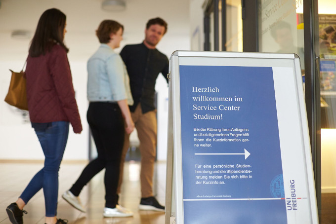 Service Center Studium der Universität Freiburg